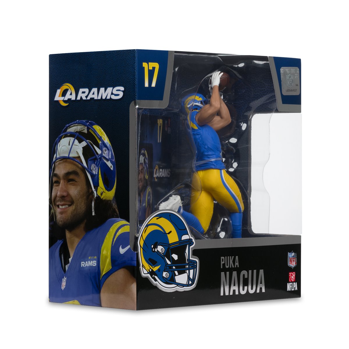 NFL SportsPicks 2025 Los Angeles Rams Puka Nacua 7-Inch Scale Posed Figure