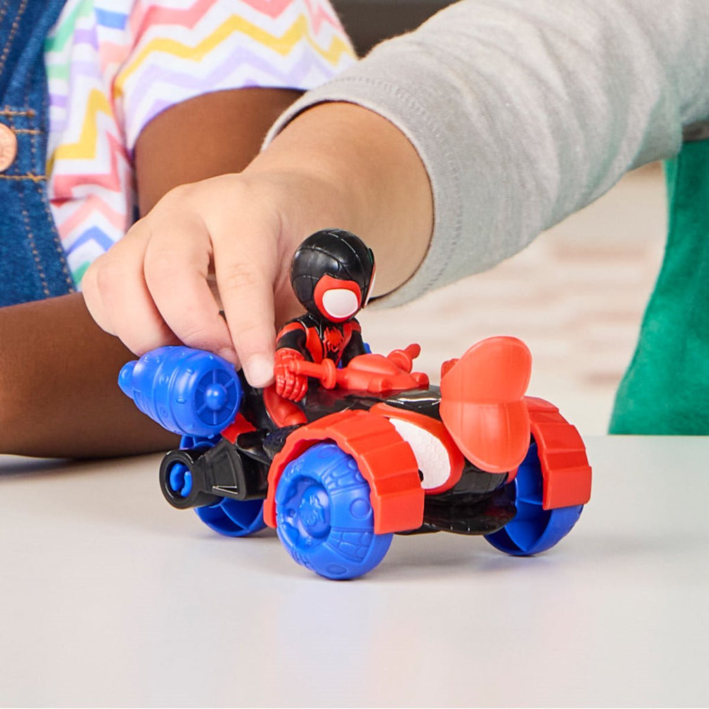 Spider-Man Spidey and his Amazing Friends Action Figure and Toy Vehicle 3-Pack