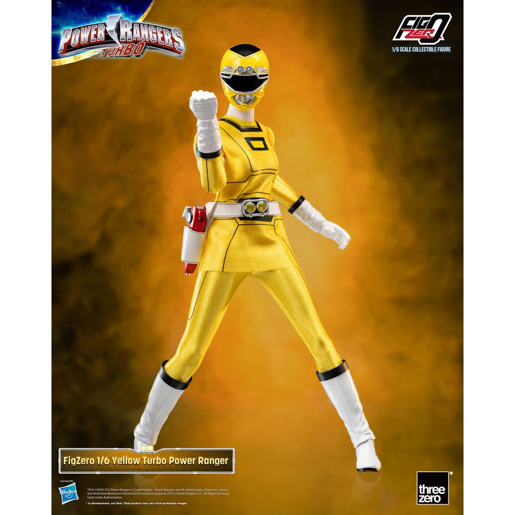 Power Rangers Turbo Yellow Turbo Power Ranger FigZero 1:6 Scale Action Figure