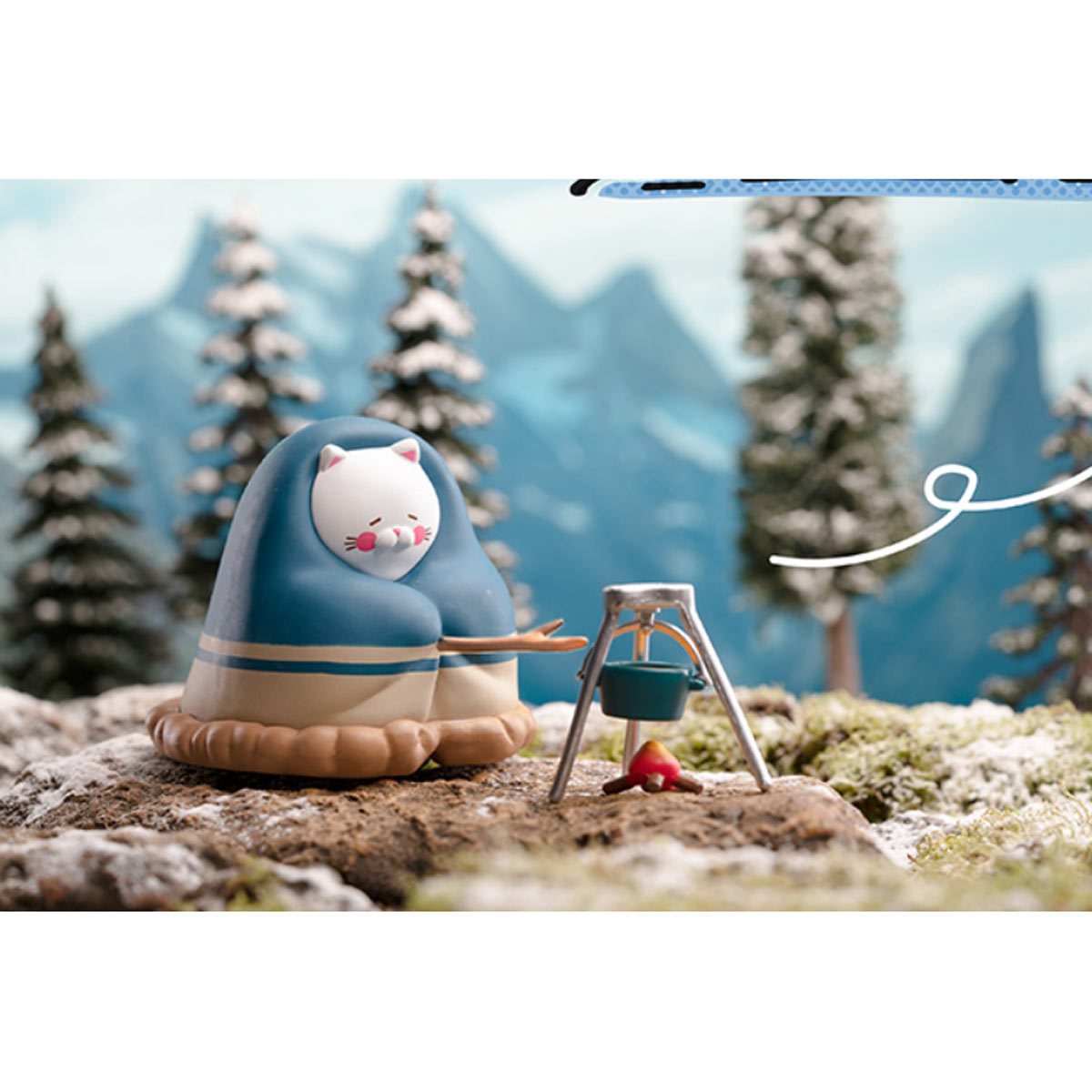 Uncle Cat Go Camping Series 1 Blind Box Vinyl Figure