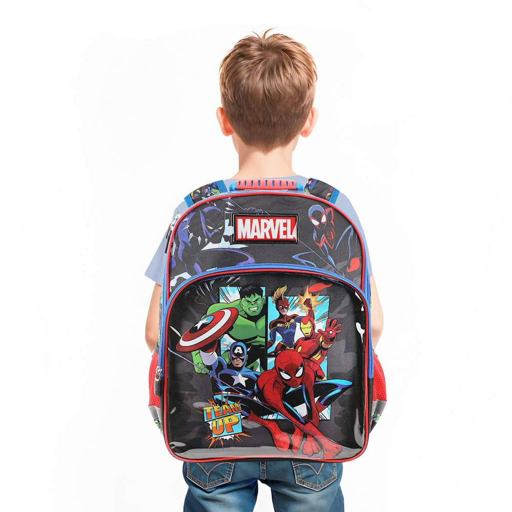 Marvel Universe Team Up Youth Backpack 6-Piece Set