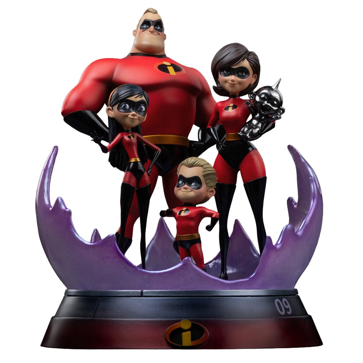 The Incredibles 1:10 Art Scale Diorama Limited Edition Statue