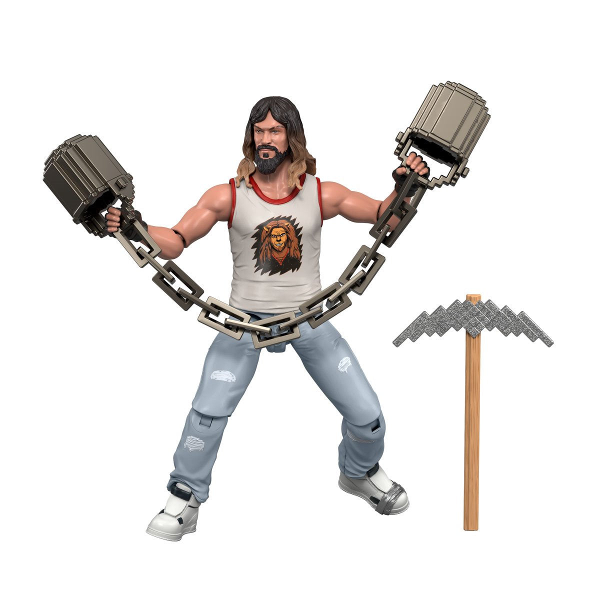A Minecraft Movie Garrett Action Figure
