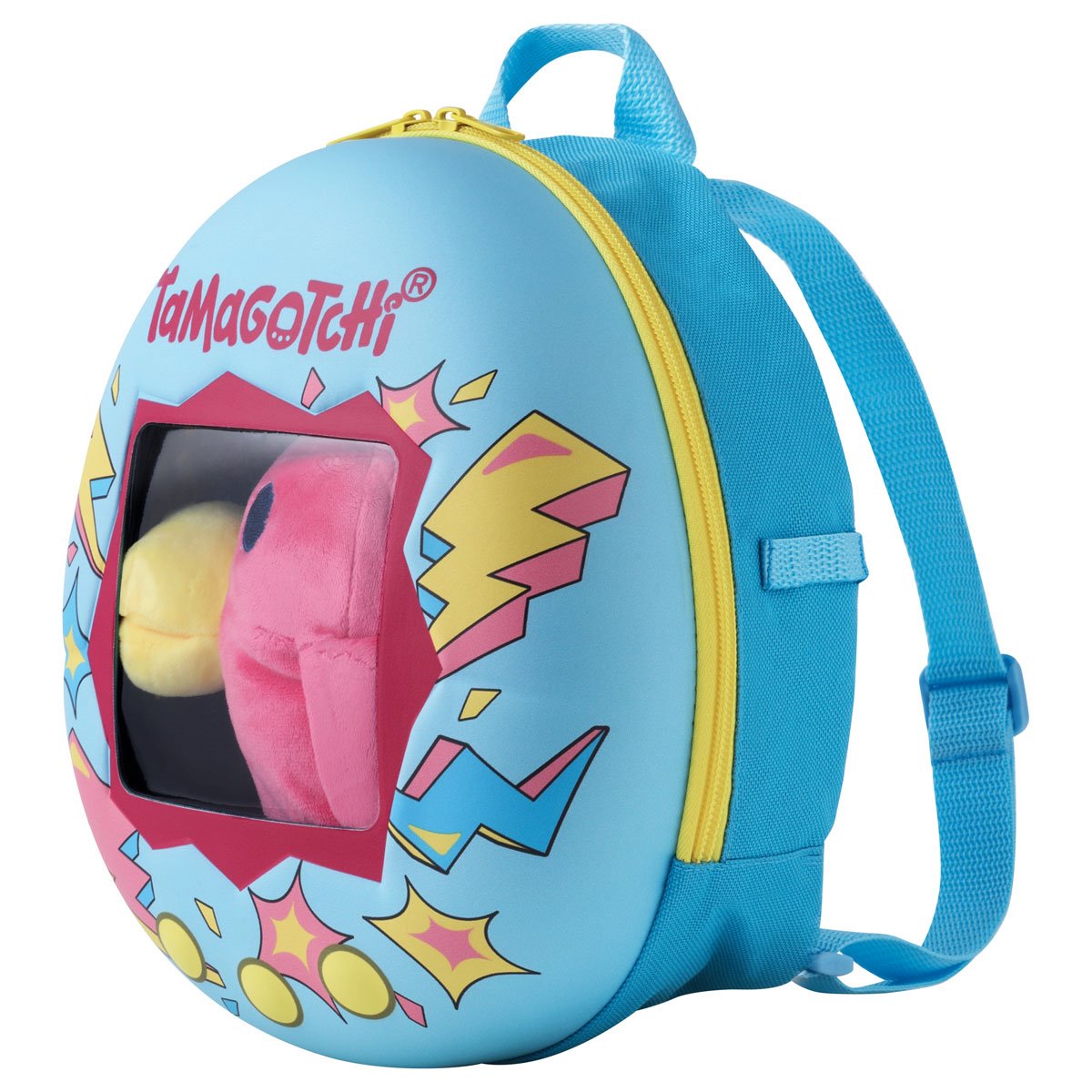 Tamagotchi Hashizotchi Tamagotchi Adventure Companion 3-in-1 Transforming Plush and Backpack