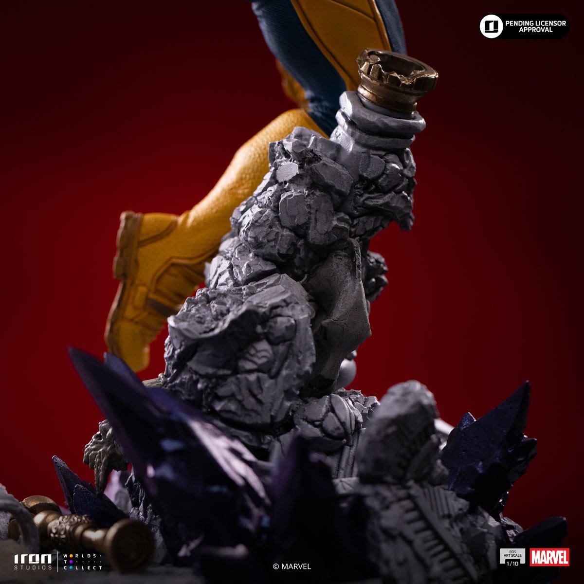X-Men Cyclops Infinity Gauntlet Diorama Battles Diorama Series Art 1:10 Scale Statue