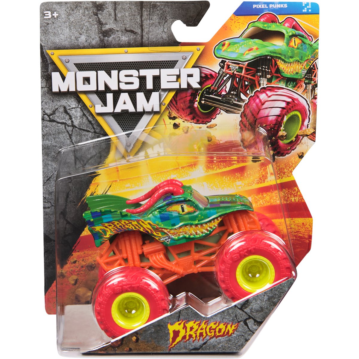 Monster Jam Monster Truck Single Pack Mix 45 1:64 Scale Vehicle Case of 12