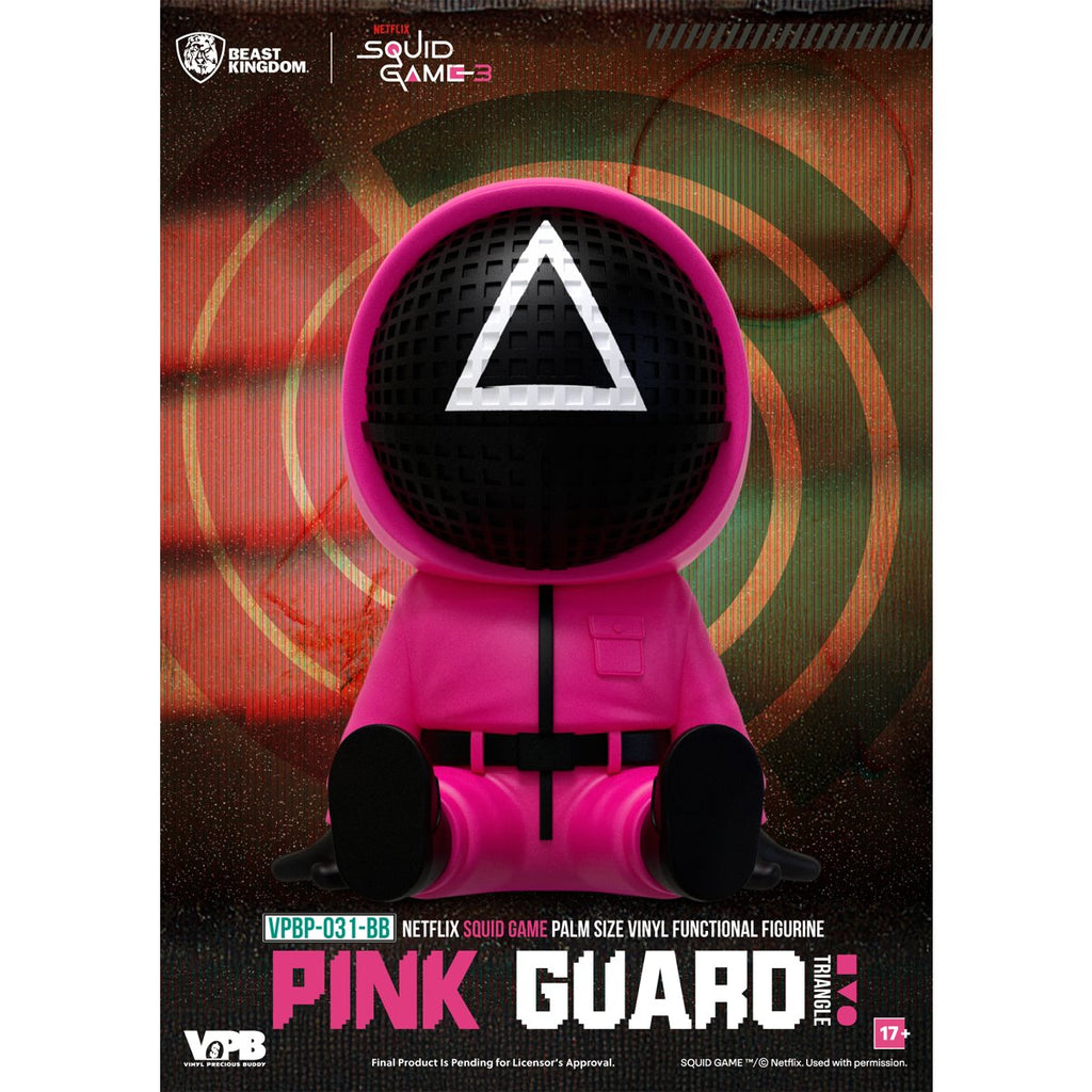 Squid Game VPBP-031 Palm Size Vinyl Functional Piggy Bank Blind Box Case of 6