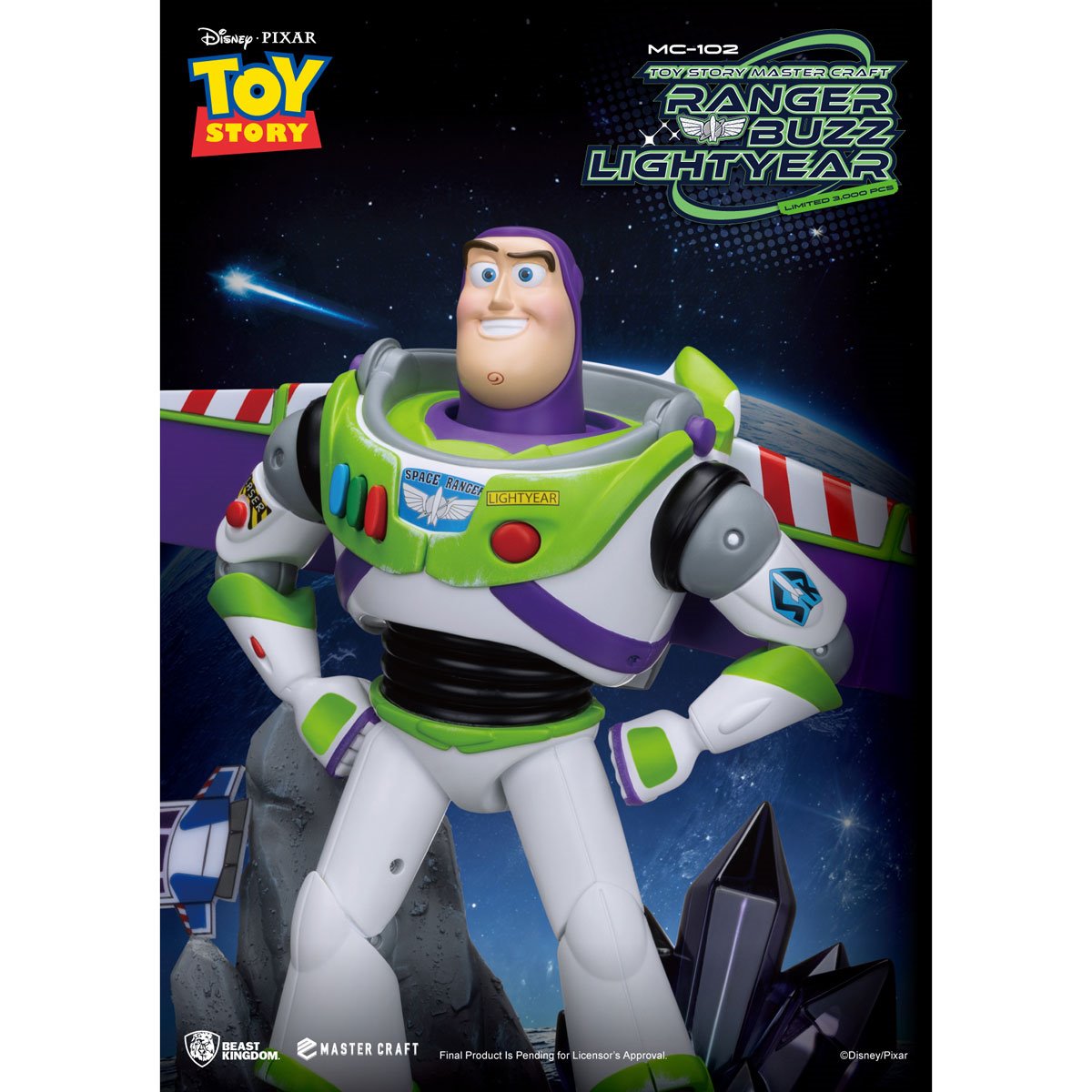 Toy Story Ranger Buzz Lightyear MC-102 Master Craft Statue