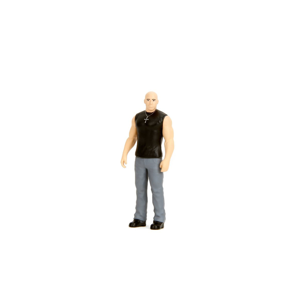 Hollywood Rides Fast and the Furious Dodge Charger R/T 1:24 Scale Die-Cast Metal Vehicle with Dom Figure