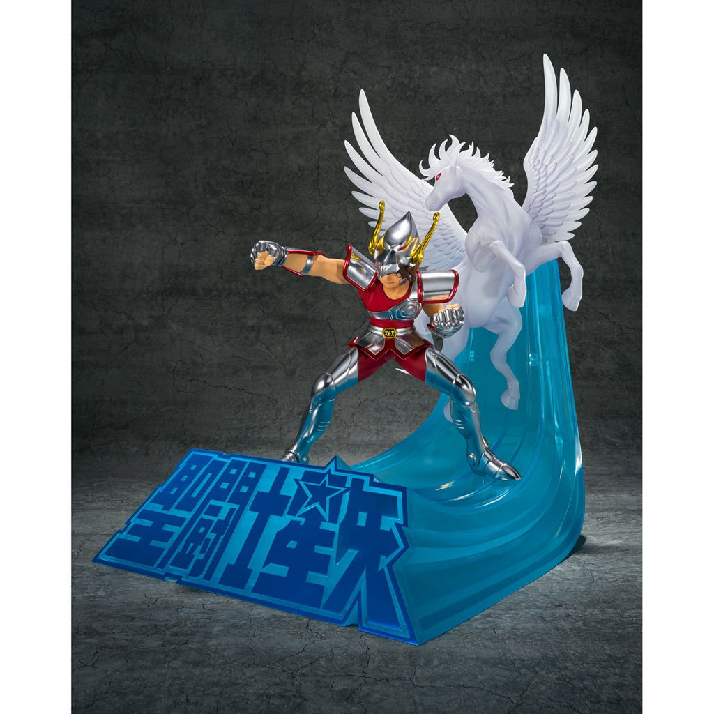 Saint Seiya Pegasus Seiya First Bronze Cloth Figuarts Zero Touche Metallique Statue