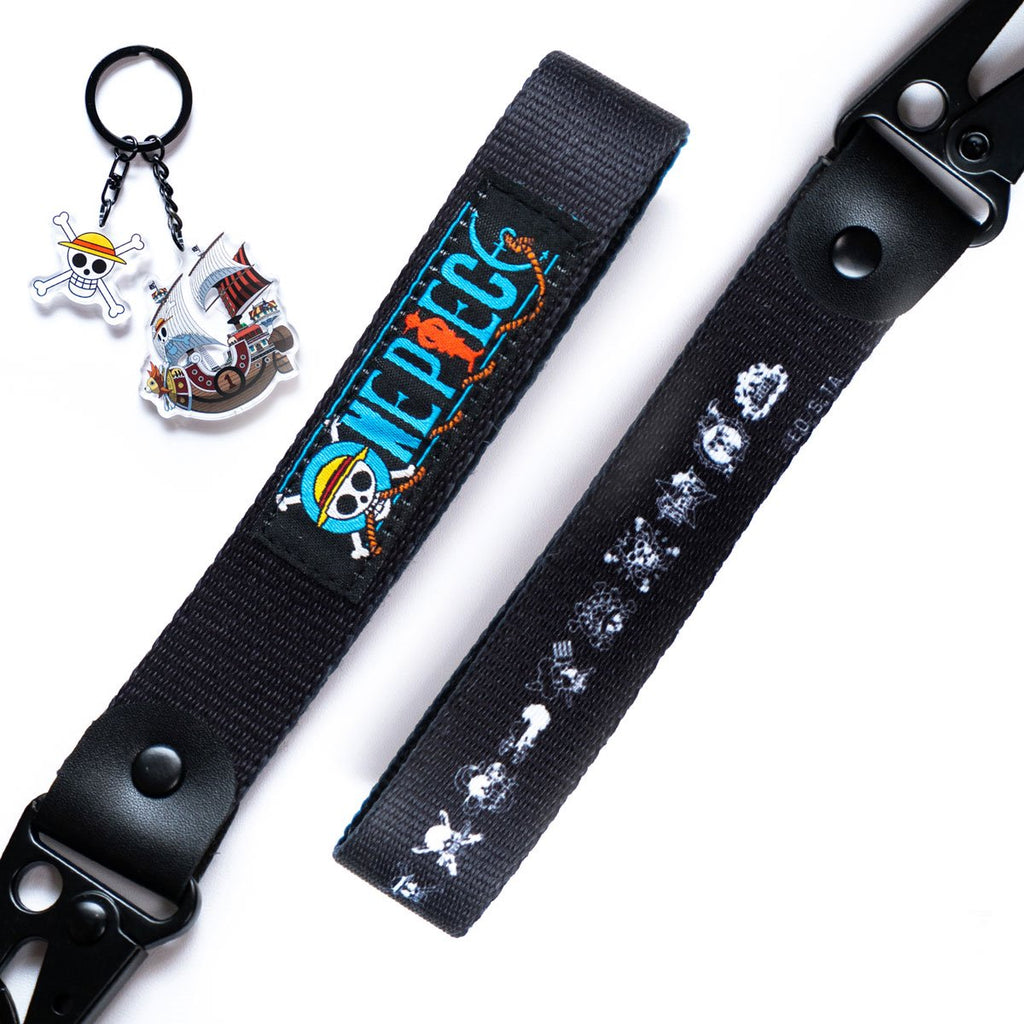 One Piece Straw Hat Skull Keystrap