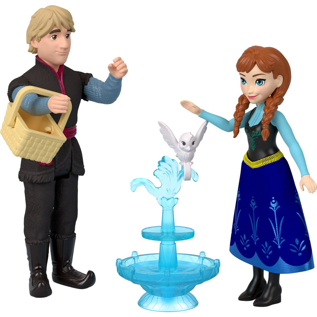 Disney Frozen Anna and Elsa Character Mini-Figure Set
