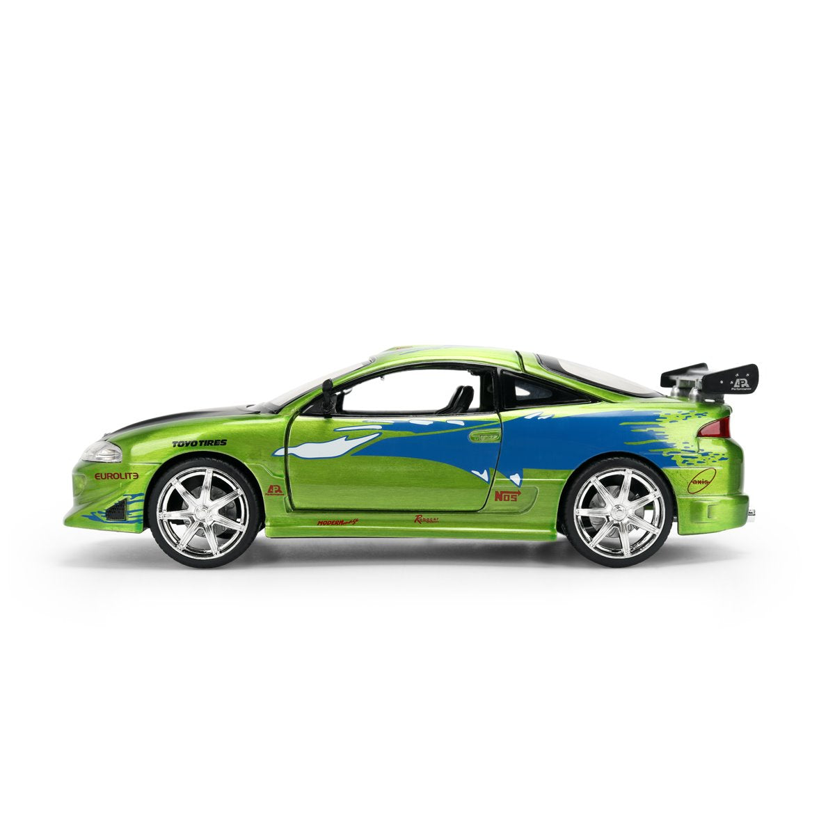 Fast and the Furious 25th Anniversary Brian's Mitsubishi Eclipse 1:24 Scale Die-Cast Metal Vehicle