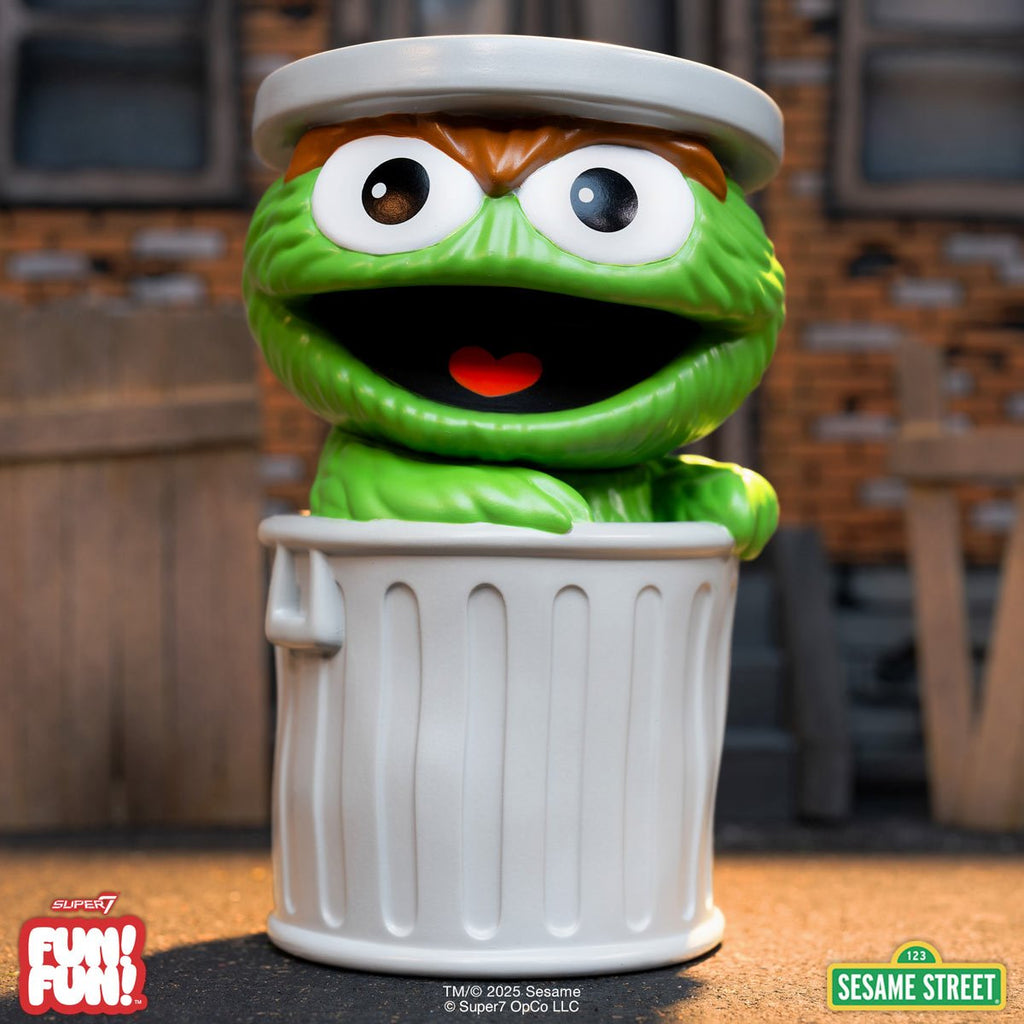 Sesame Street Oscar the Grouch FUN! FUN! Vinyl Figure