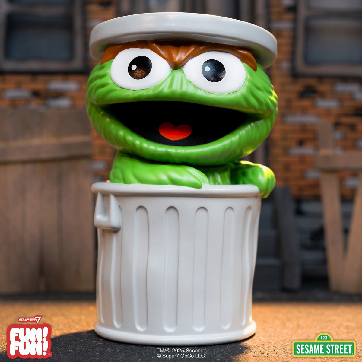 Sesame Street Oscar the Grouch FUN! FUN! Vinyl Figure