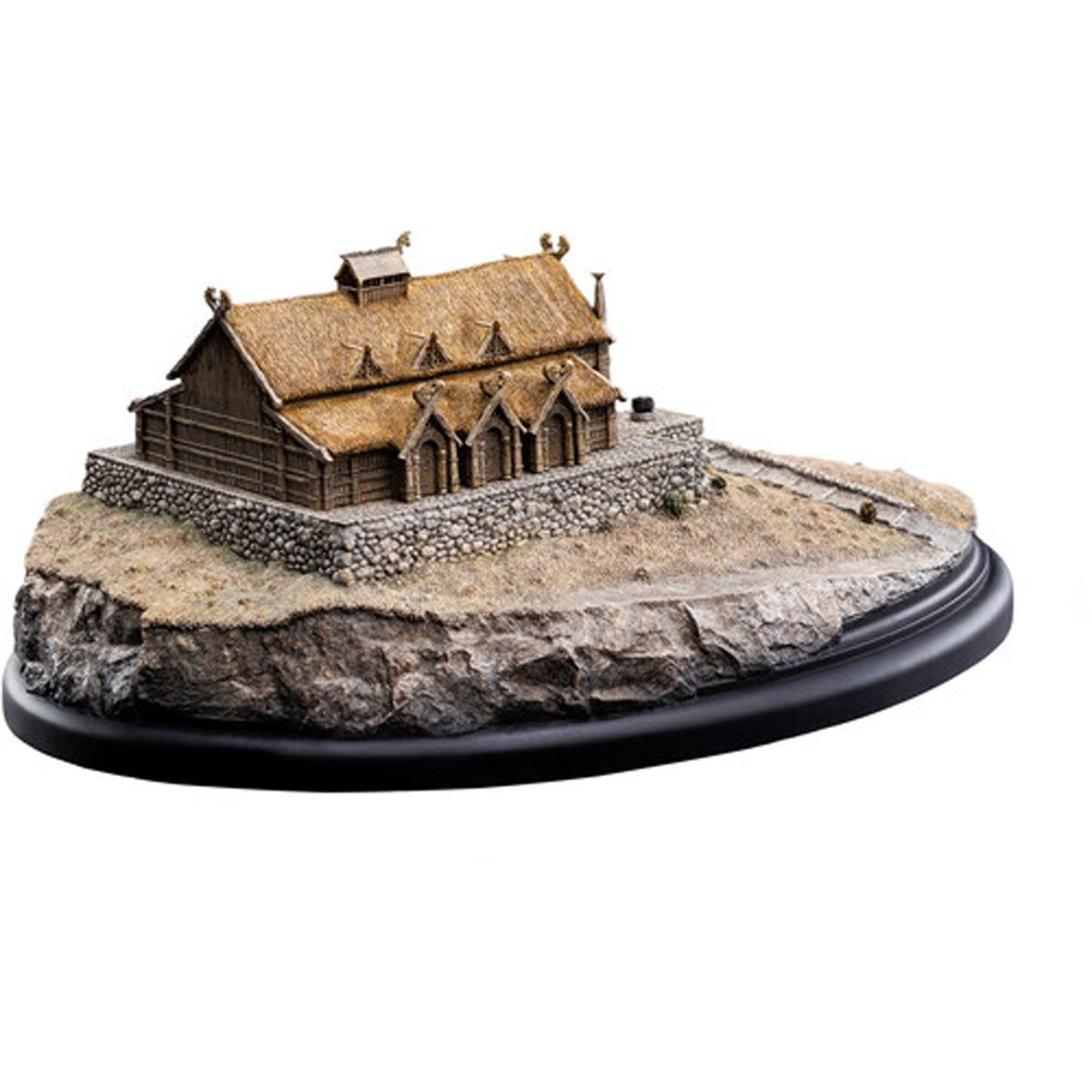 The Lord of the Rings The Golden Hall of Edoras Environment Statue