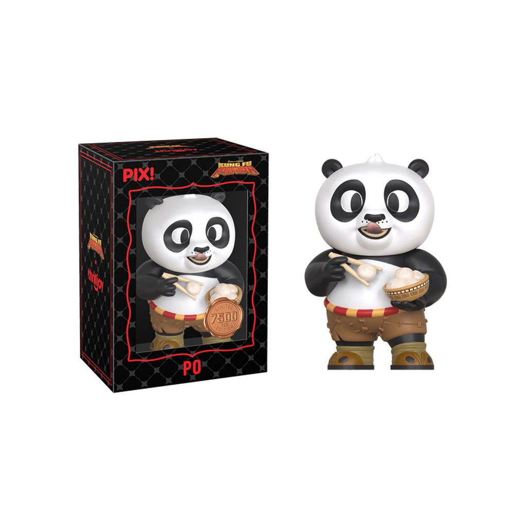 Kung Fu Panda Po with Dumplings Pix! Vinyl Figure