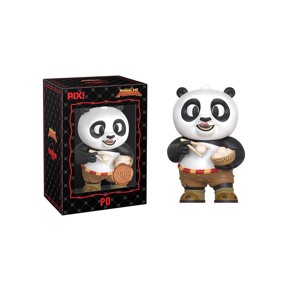 Kung Fu Panda Po with Dumplings Pix! Vinyl Figure