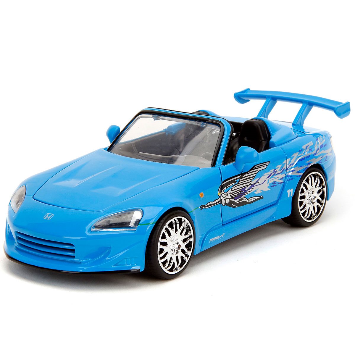 Fast and Furious 2001 Honda S2000 Mia's Blue Design 1:24 Scale Die-Cast Metal Vehicle