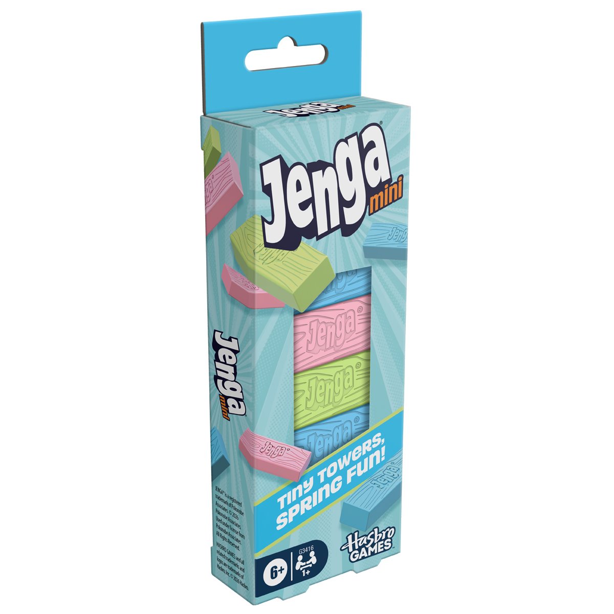 Jenga Mini Spring Edition Game