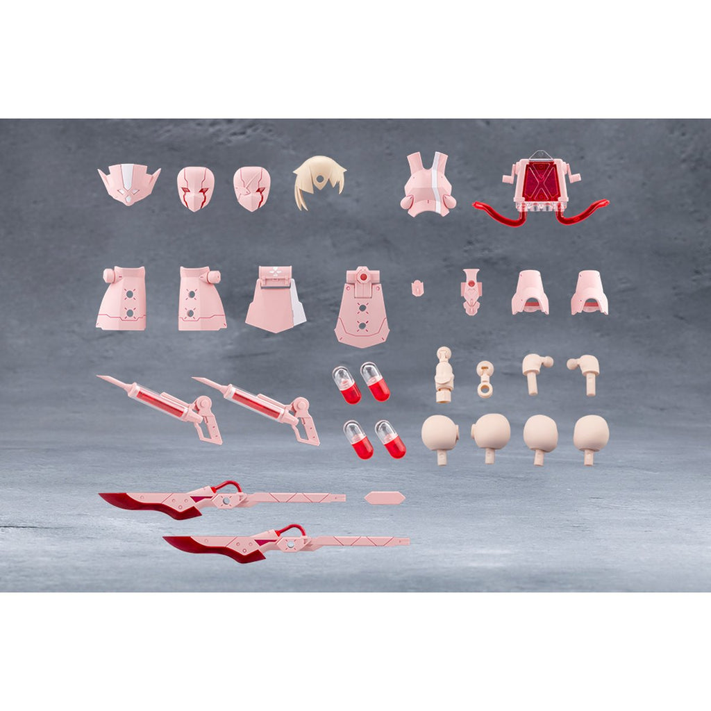 Megalomaria Unlimited Universe Metamorphose Unit EXArmor Pink Nurse Model Kit
