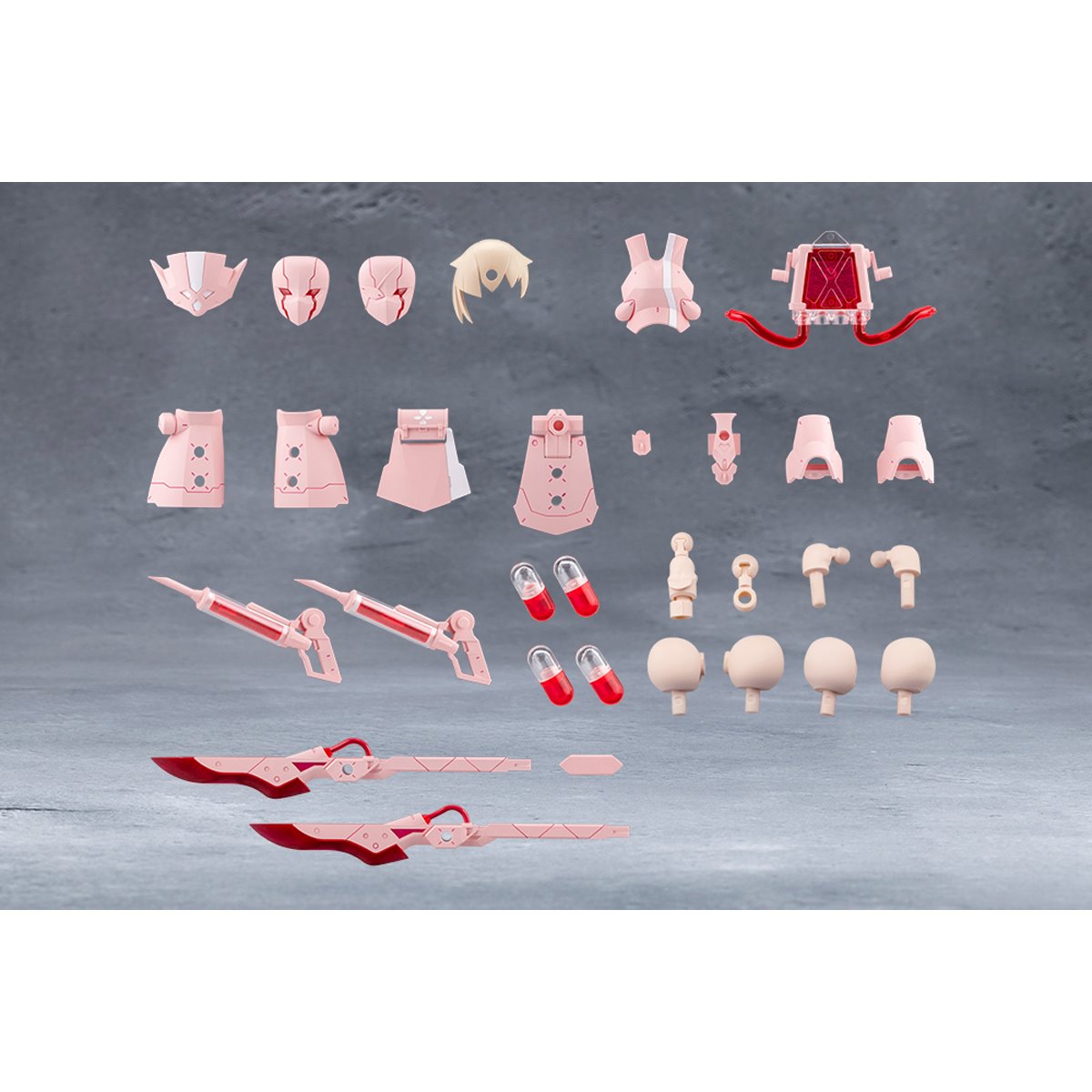 Megalomaria Unlimited Universe Metamorphose Unit EXArmor Pink Nurse Model Kit