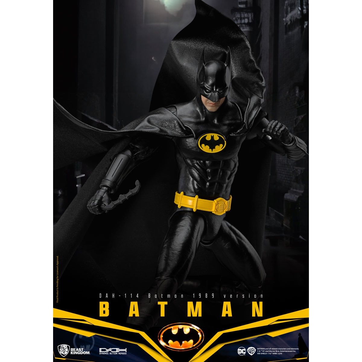 Batman 1989 DAH-114 Dynamic 8-Ction Heroes Batman Action Figure