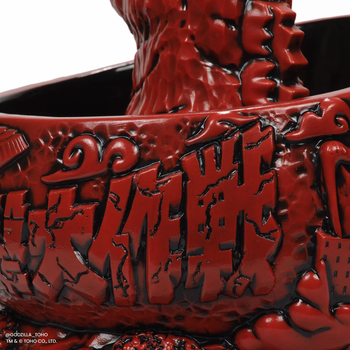 Destroy All Monsters Godzilla Fire Dragon Variant Limited Edition Tiki Scorpion Bowl