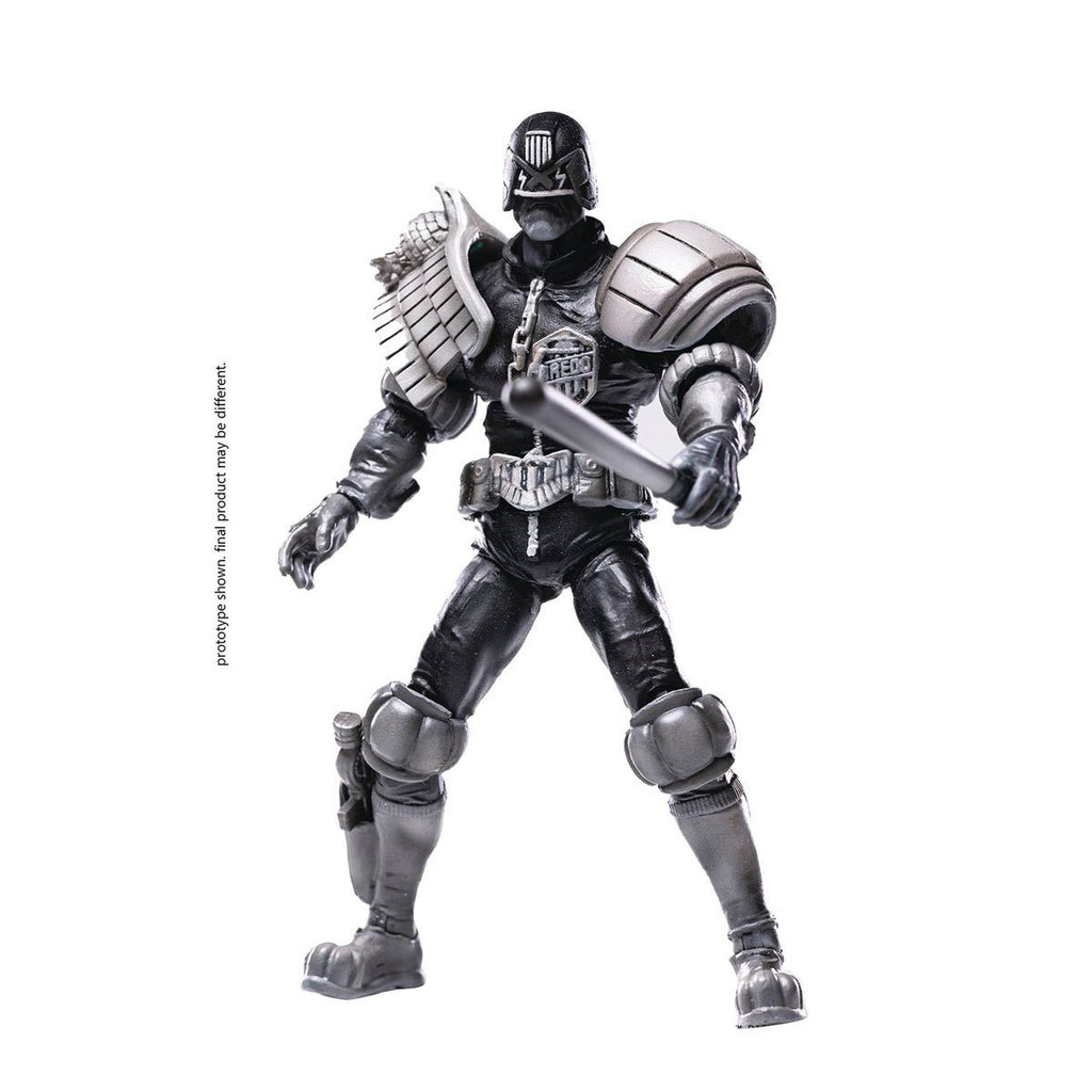 Judge Dredd Black and White Exquisite Mini Series 1:18 Scale Action Figure