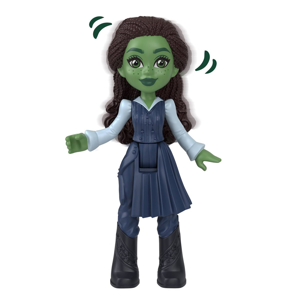 Wicked Emerald City Train Playset with Elphaba Mini-Doll
