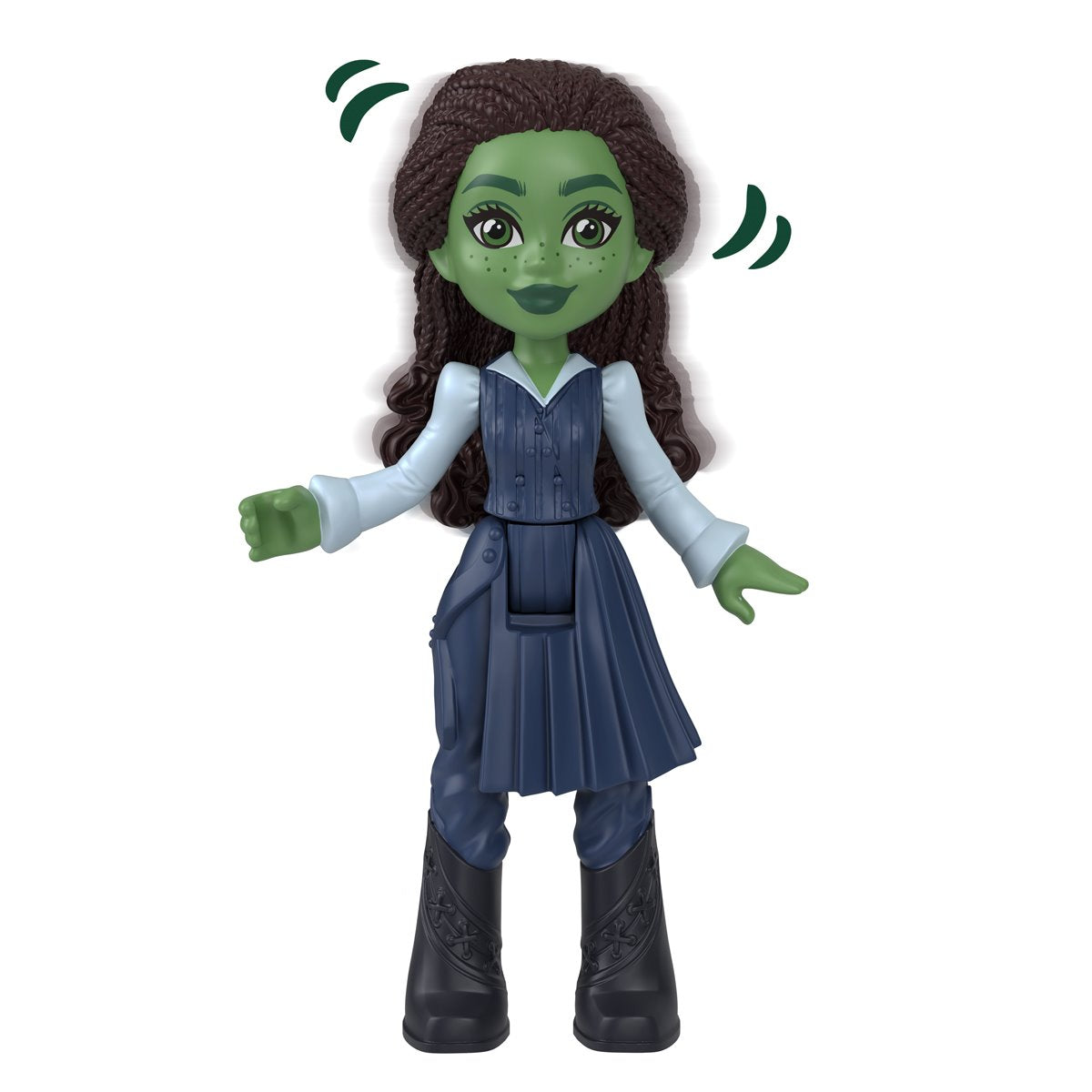 Wicked Emerald City Train Playset with Elphaba Mini-Doll