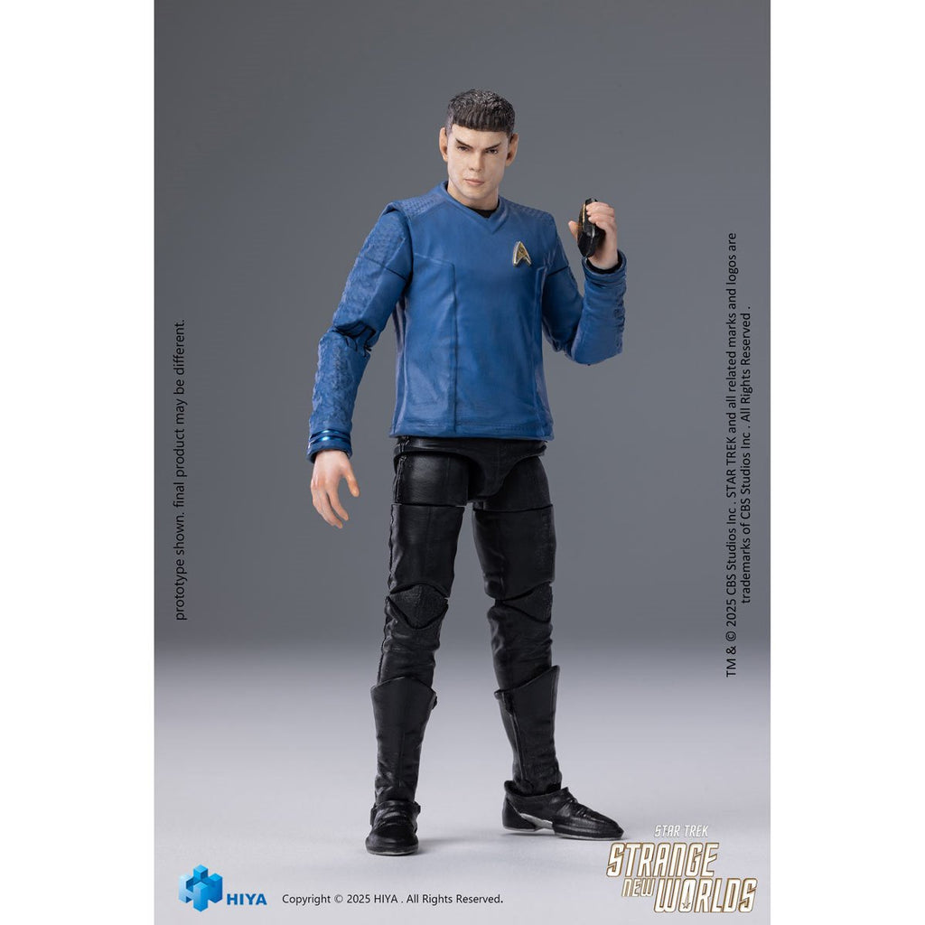 Star Trek: Strange New Worlds Spock Exquisite Mini Series 1:18 Scale Action Figure