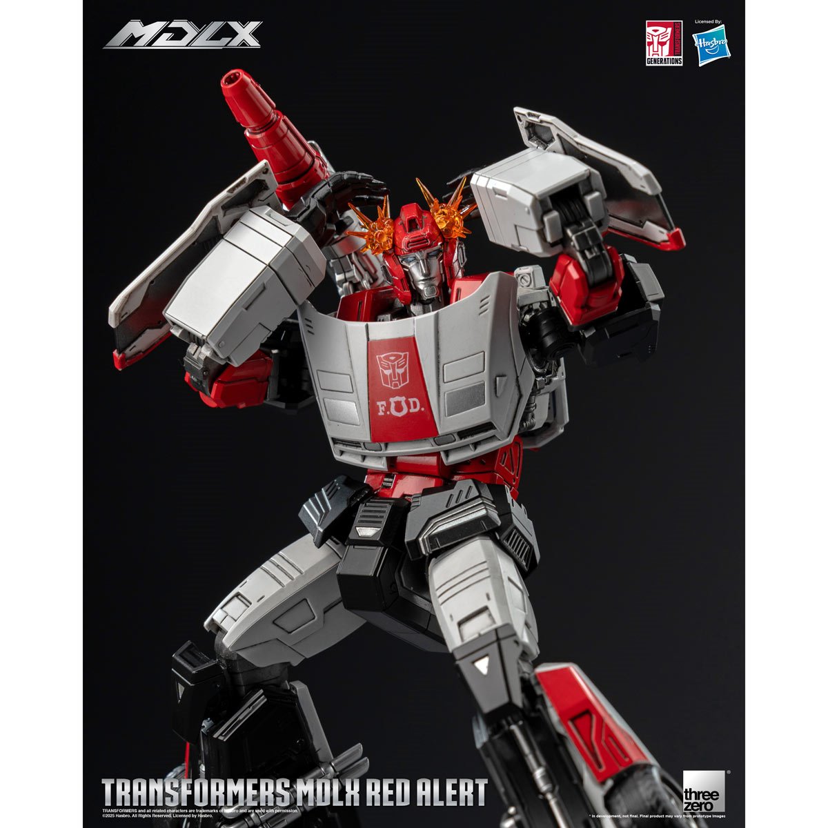 Transformers Red Alert MDLX Action Figure