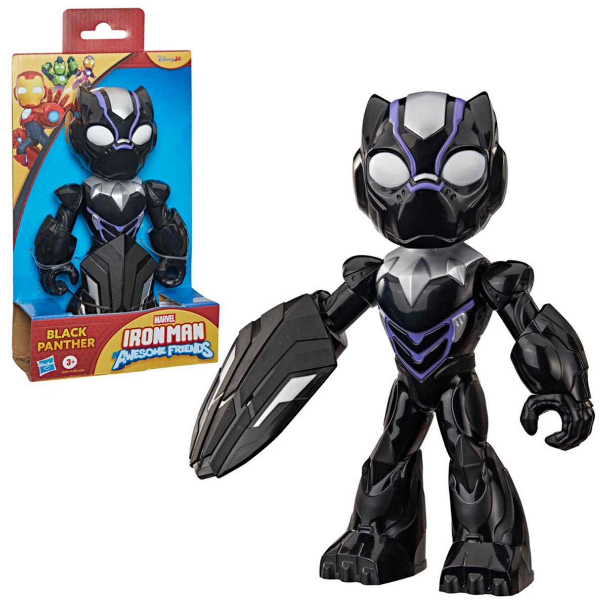 Iron Man and His Awesome Friends Supersized Black Panther Action Figure