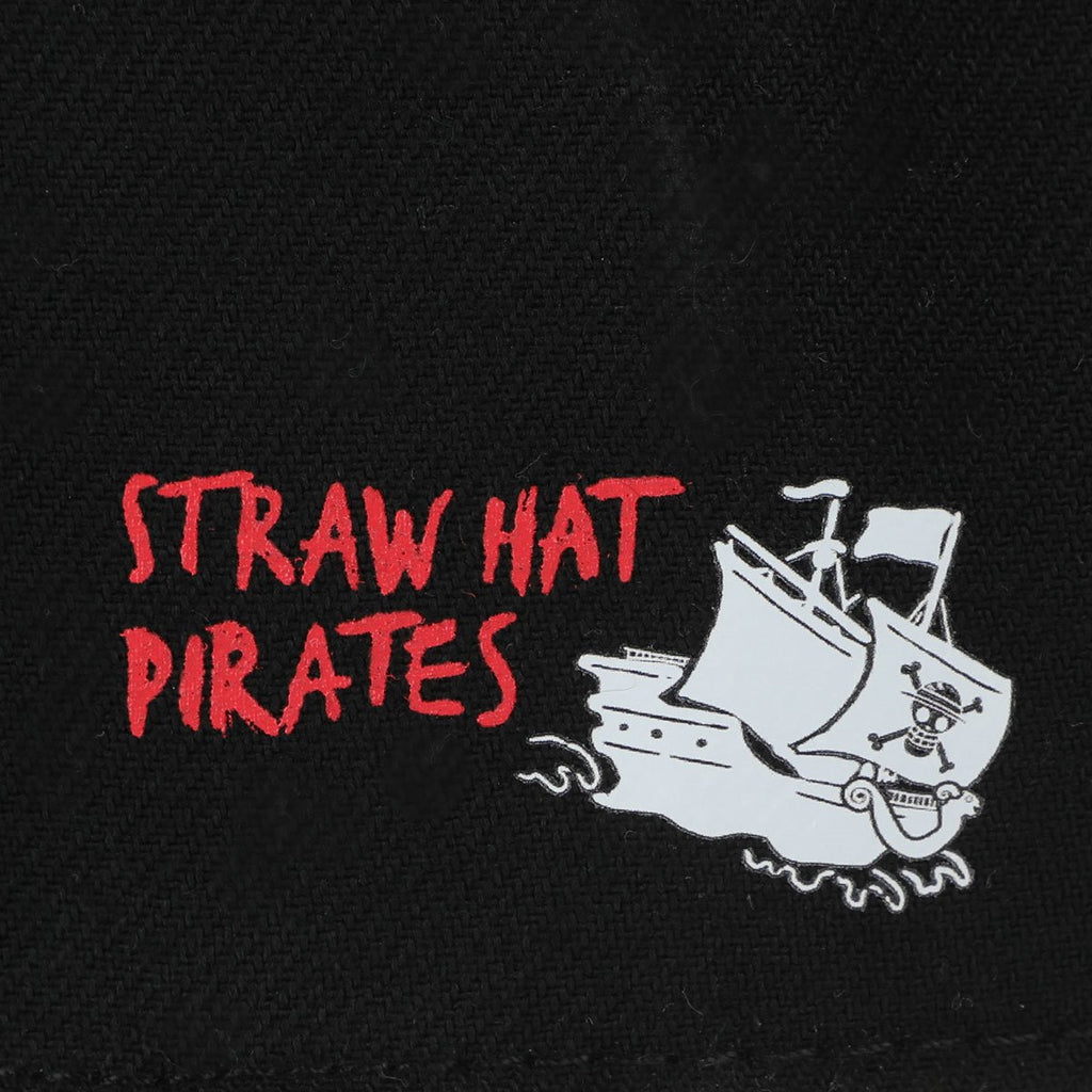 One Piece Logo Embroidered Snapback Hat