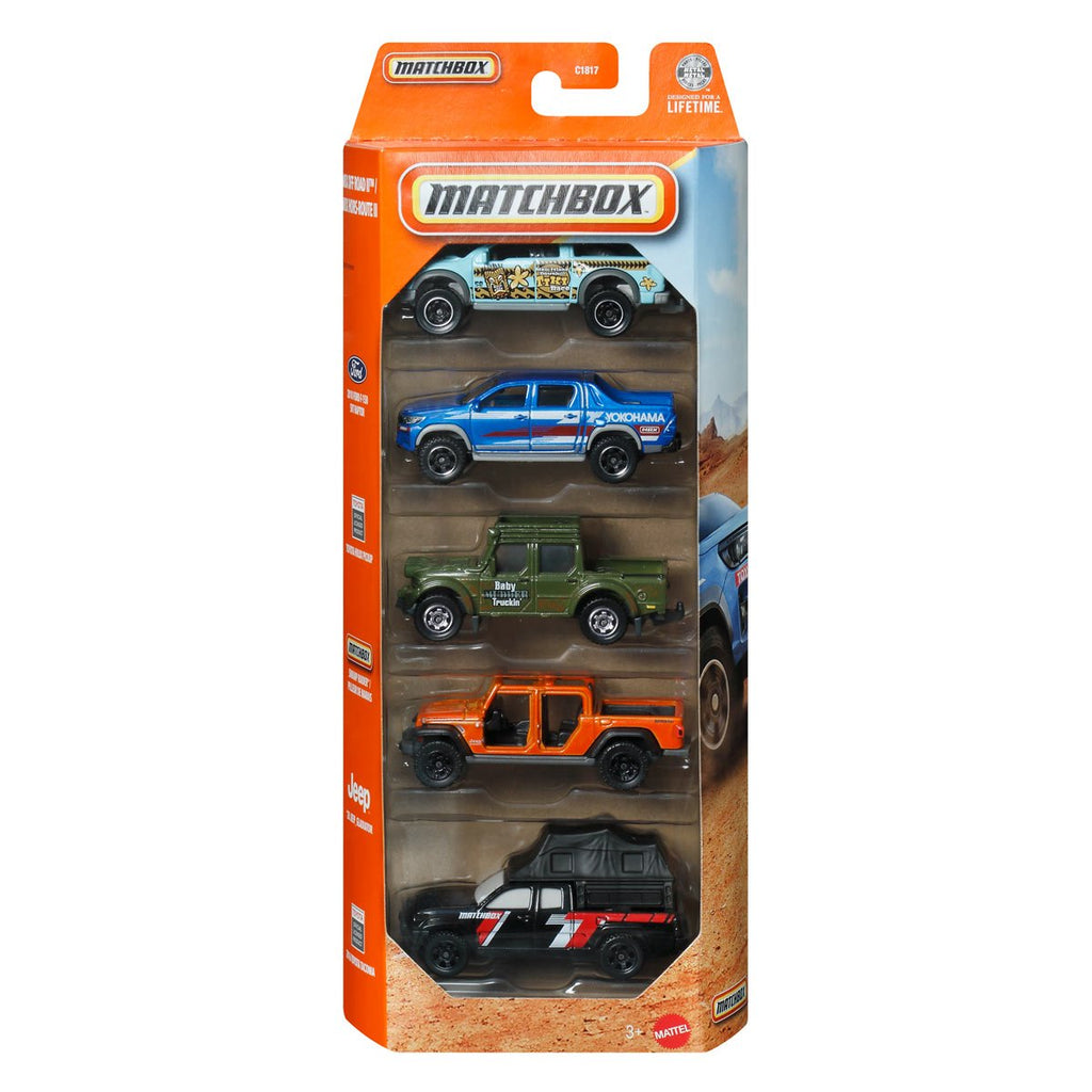 Matchbox Car Collection 5-Pack 2026 Mix 3 Vehicle Case of 12