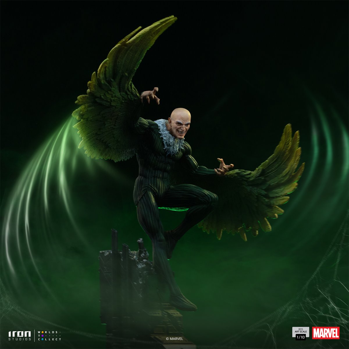Vulture Spider-Man vs Villains Battle Diorama Series 1:10 Art Scale Limited Edition Statue