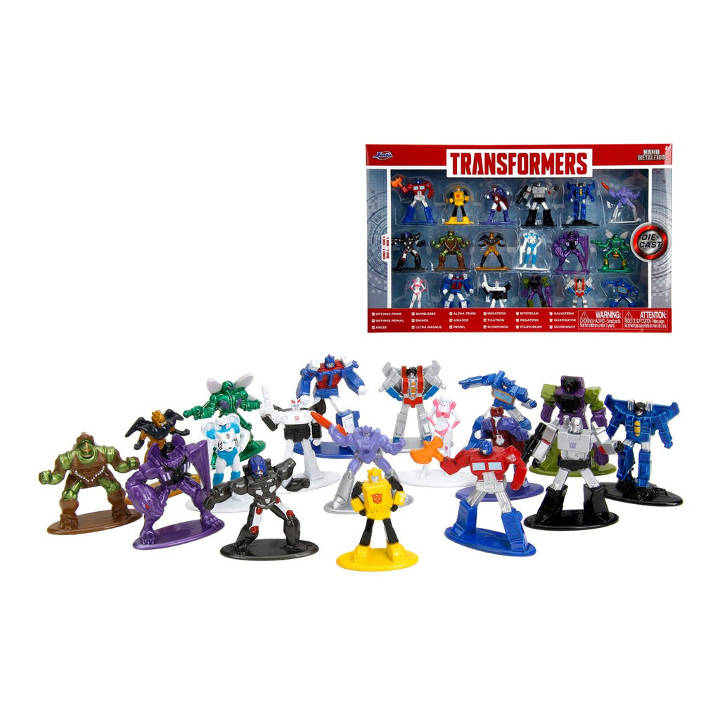 Transformers Nano MetalFigs Die-Cast Metal Mini-Figure Wave 3 18-Pack