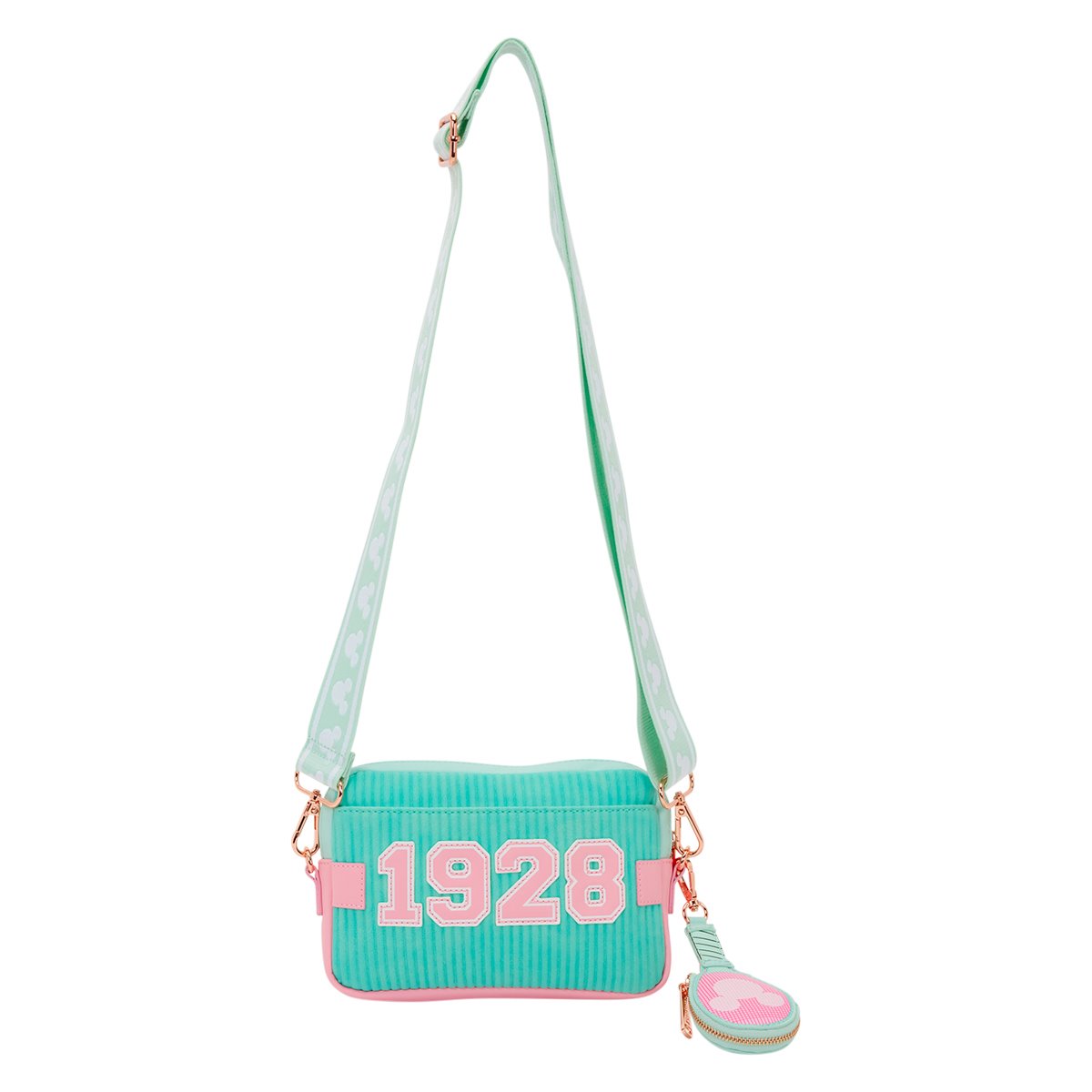 Mickey Mouse Tennis Sling Crossbody Bag with Coin Bag