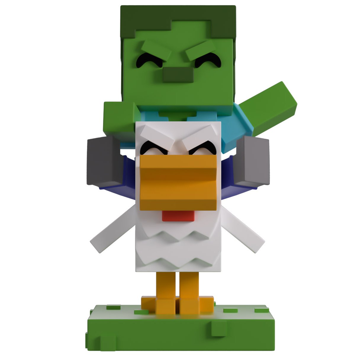 Minecraft Collection Chicken Jockey Vinyl Figure #18