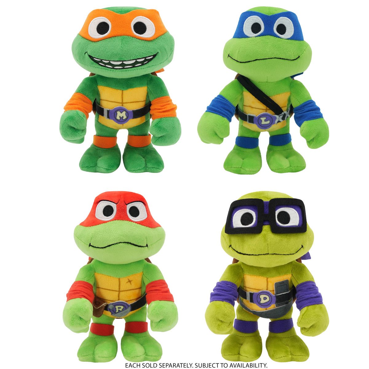 Teenage Mutant Ninja Turtles Basic 8-Inch Plush Case of 6