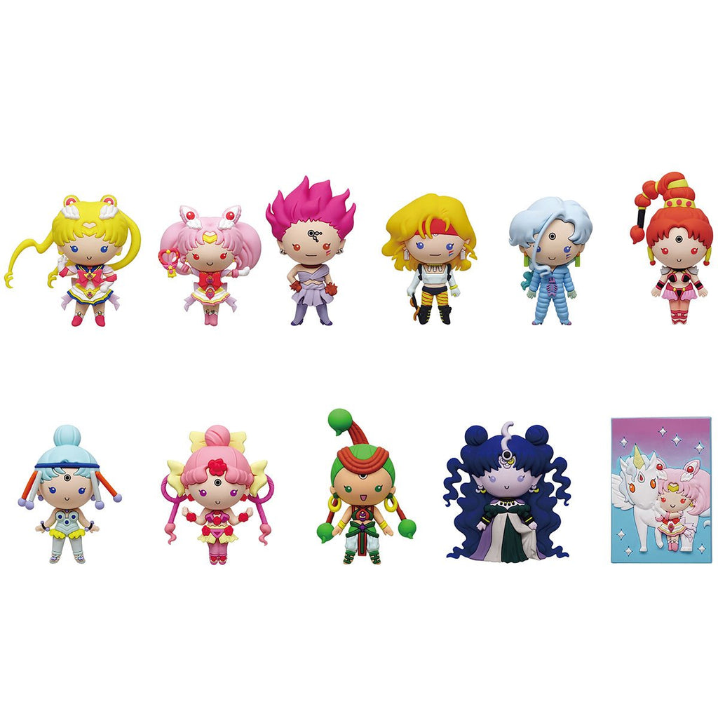 Sailor Moon Series 9 3D Foam Bag Clip Random 6-Pack