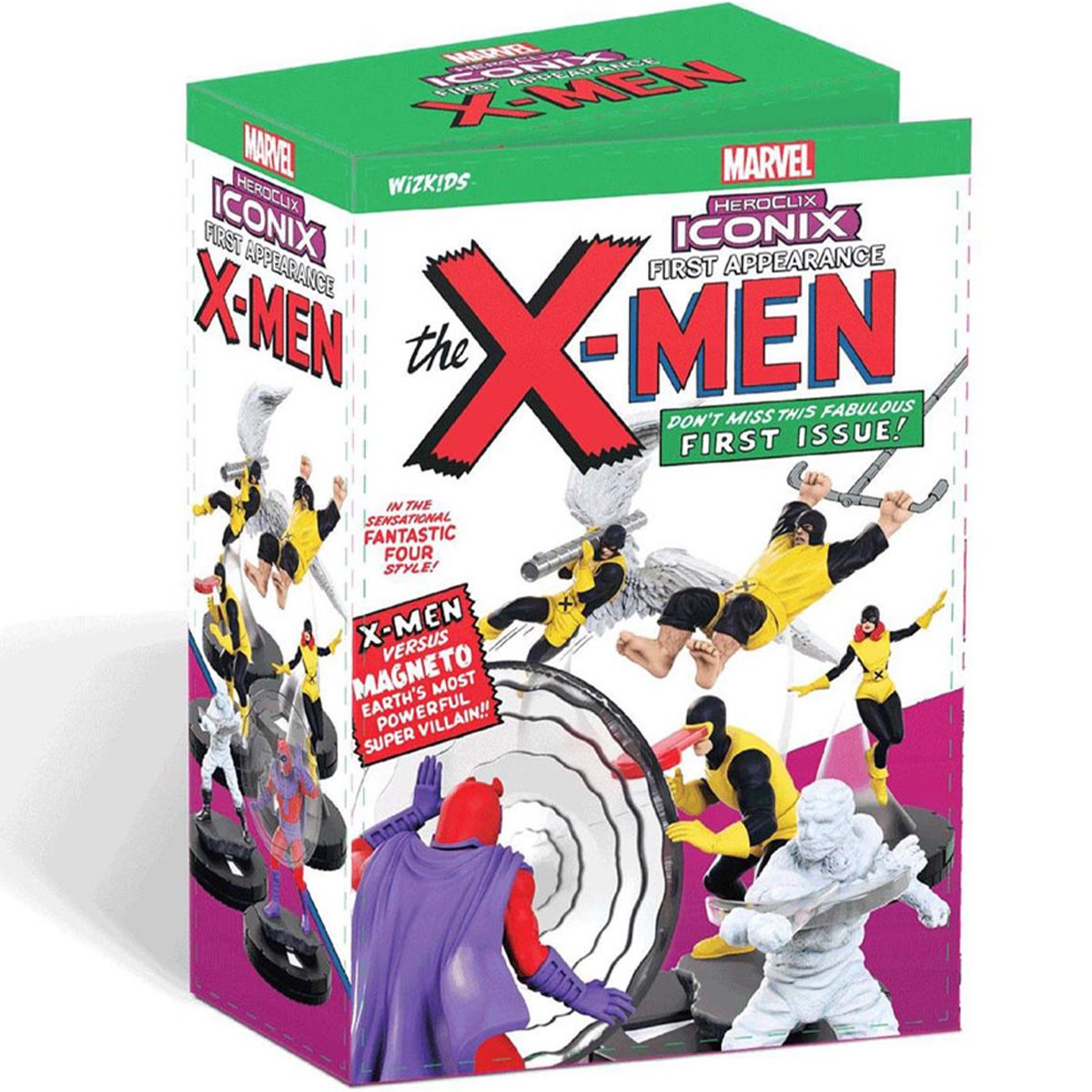 Marvel HeroClix Iconix: X-Men First Appearance Mini-Figure 6-Pack