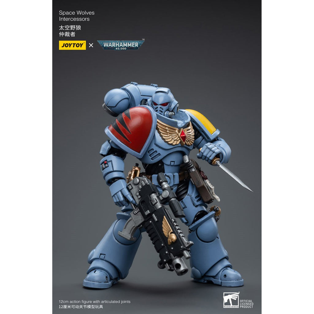 Joy Toy Warhammer 40,000 Space Wolves Intercessors 1:18 Scale Action Figure