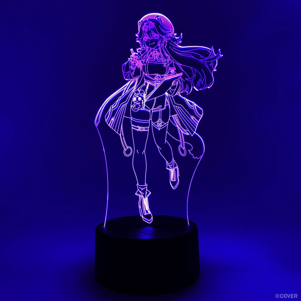 Hololive Justice Raora Panthera Otaku Lamp