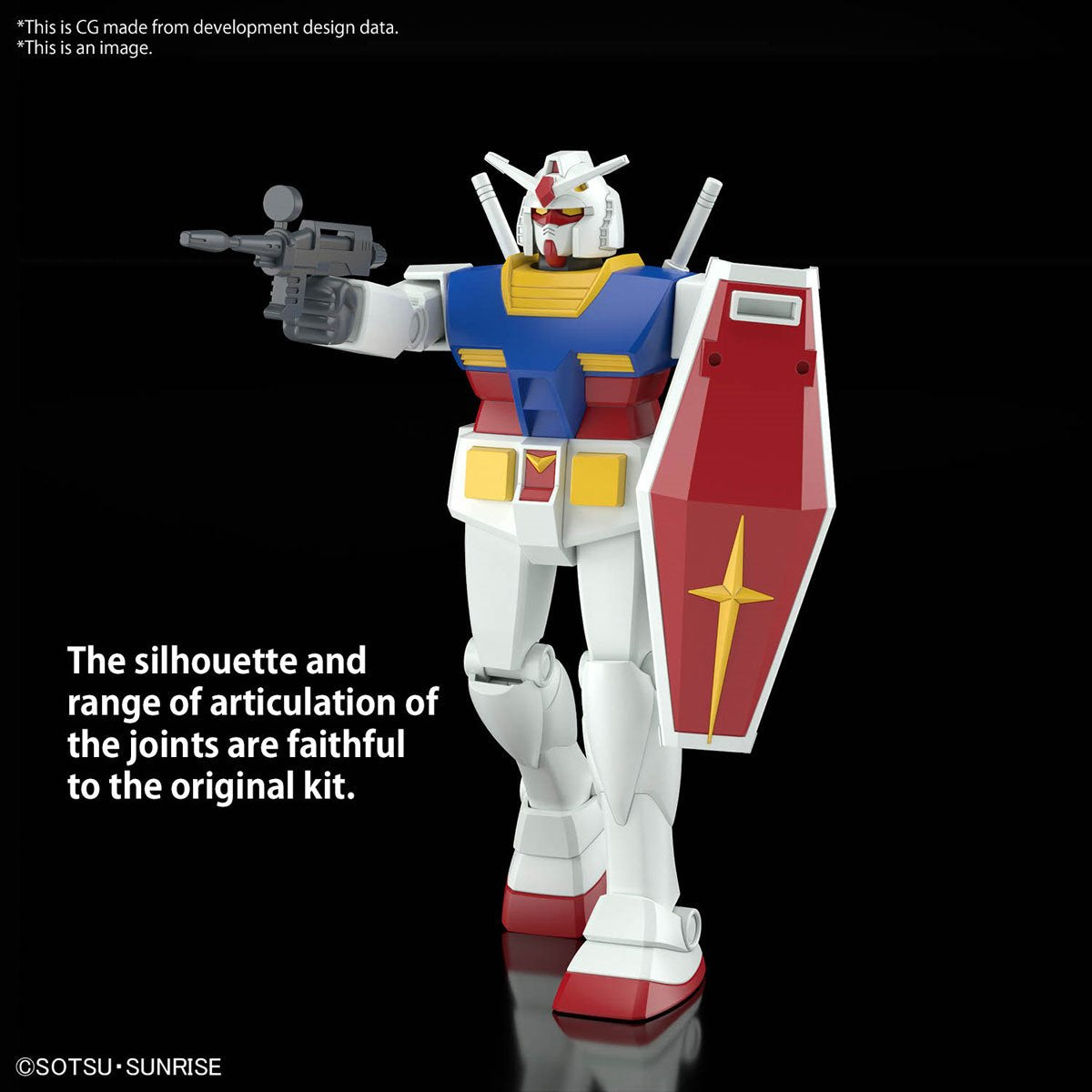 Mobile Suit Gundam RX-78-2 Revival Version Best Mecha Collection 1:144 Scale Model Kit