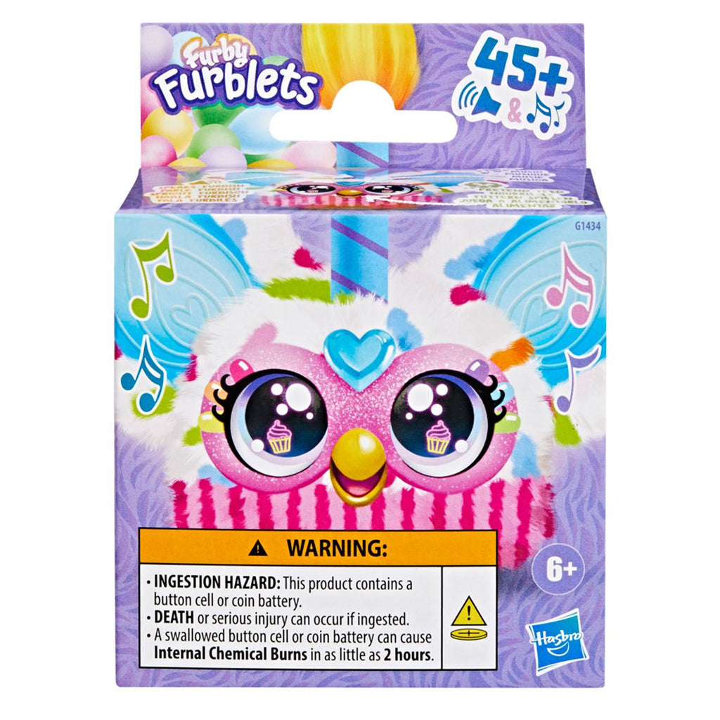 Furby Furblets Bee-Day Birthday Friend Mini Plush Electronic Toy