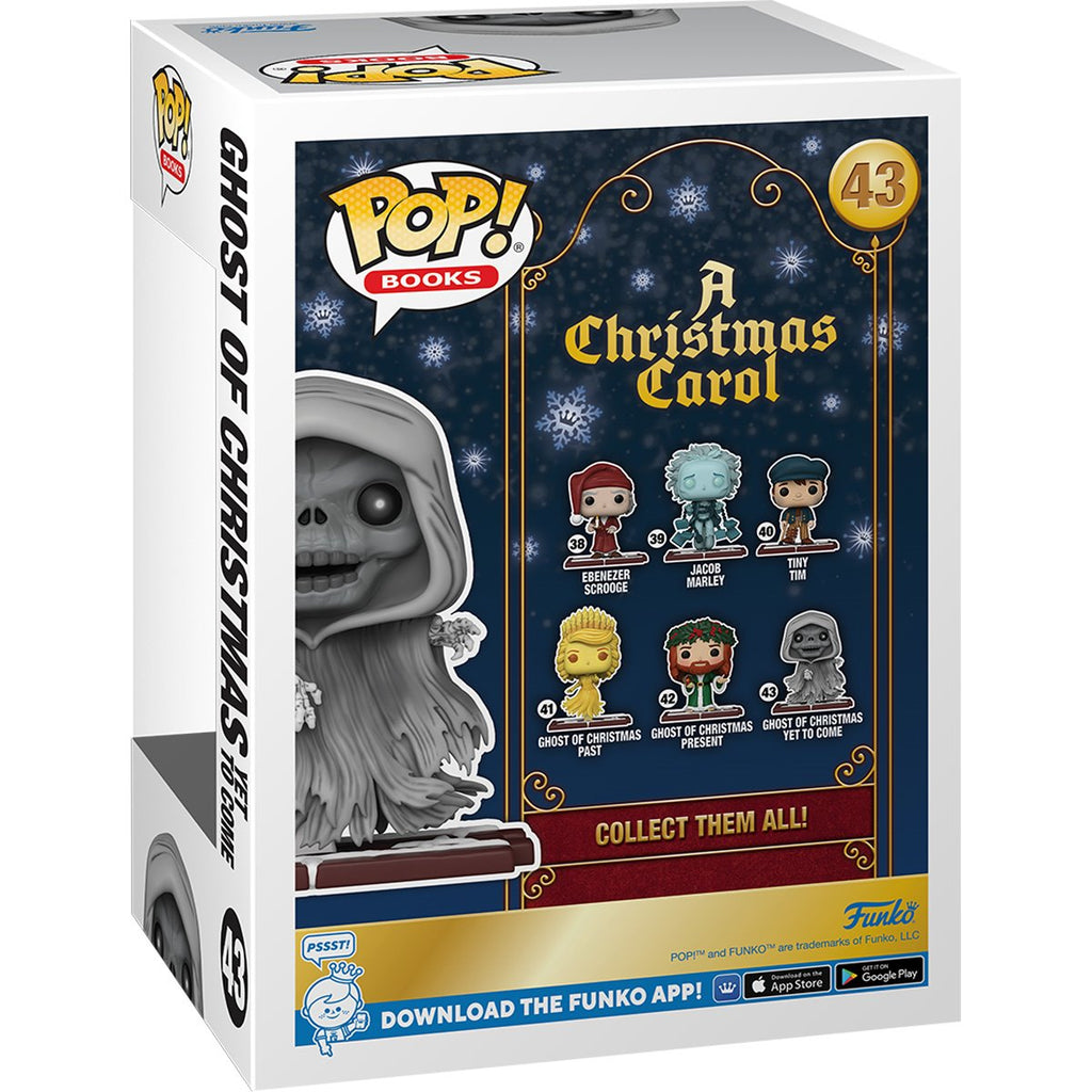A Christmas Carol Ghost of Christmas Yet to Come Glow-in-the-Dark Funko Pop! Vinyl Figure #43