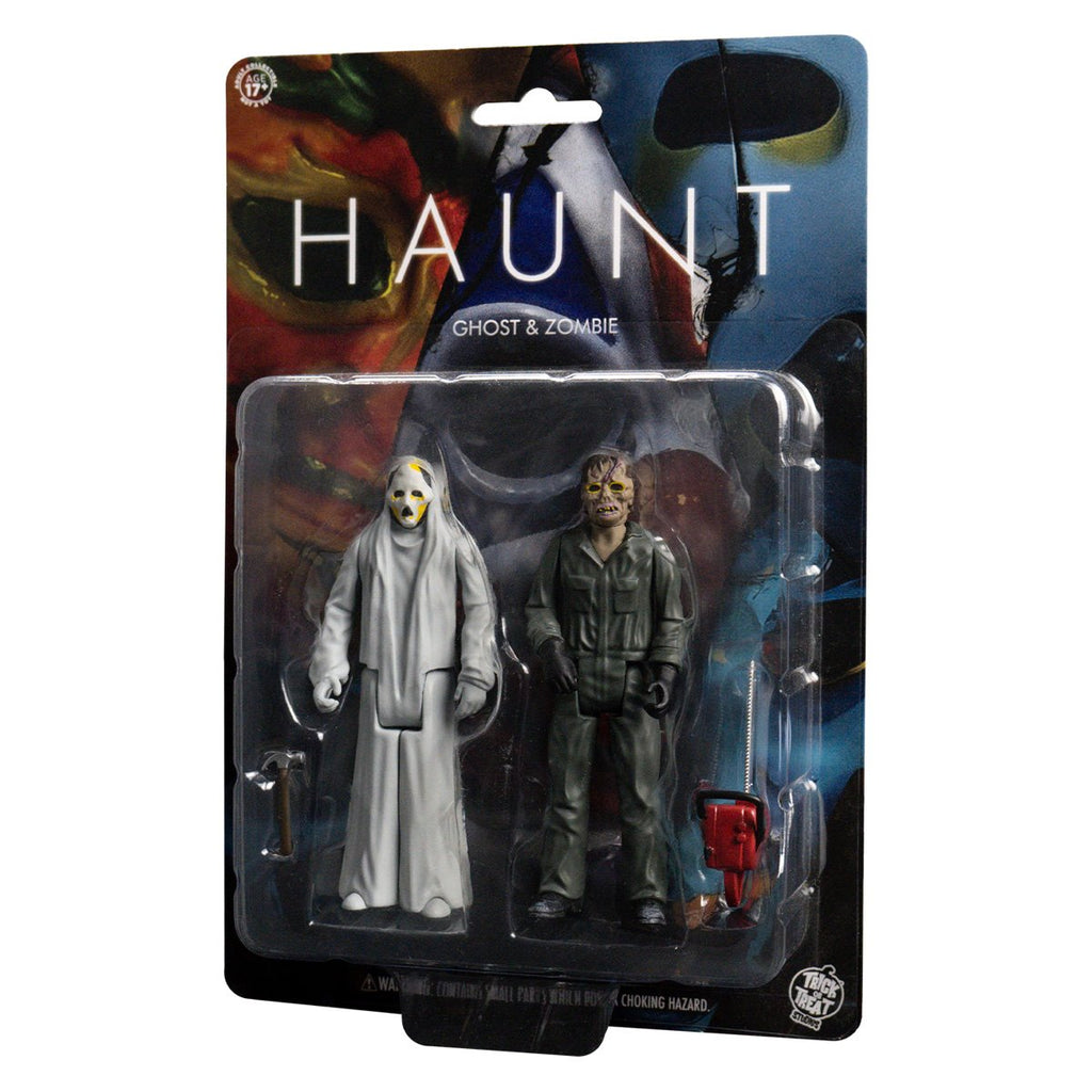 Haunt Ghost and Zombie 3 3/4-Inch Action Figure 2-Pack