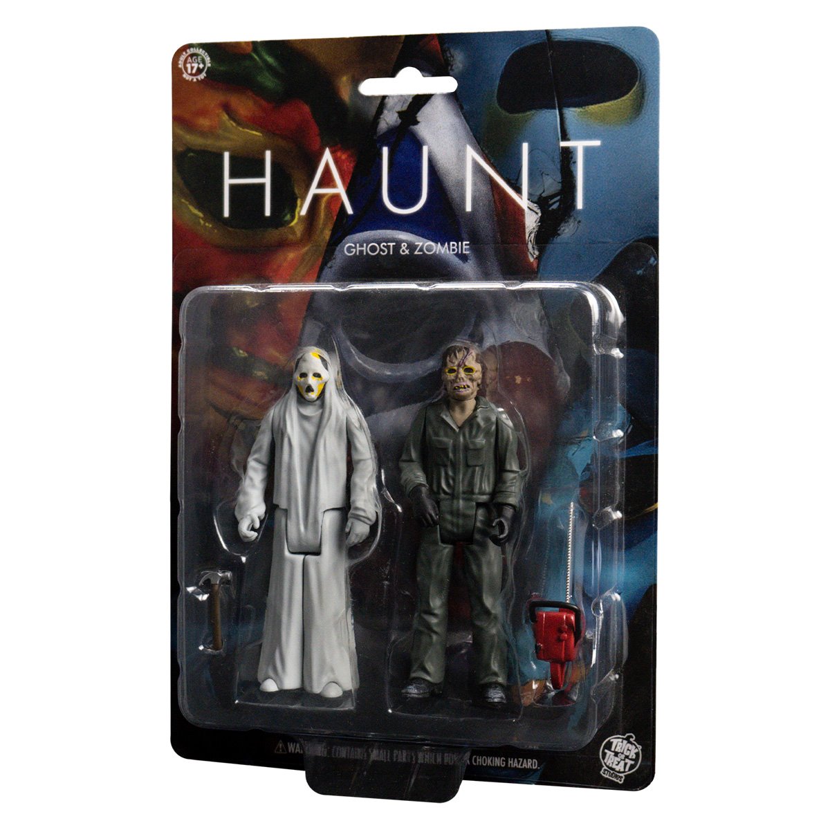 Haunt Ghost and Zombie 3 3/4-Inch Action Figure 2-Pack